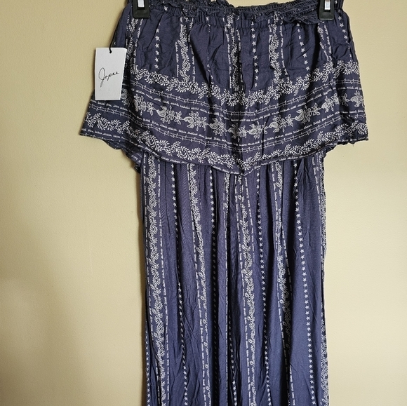 Japna Ruffled bottom Jumpsuit Size Small NWT - Picture 8 of 9